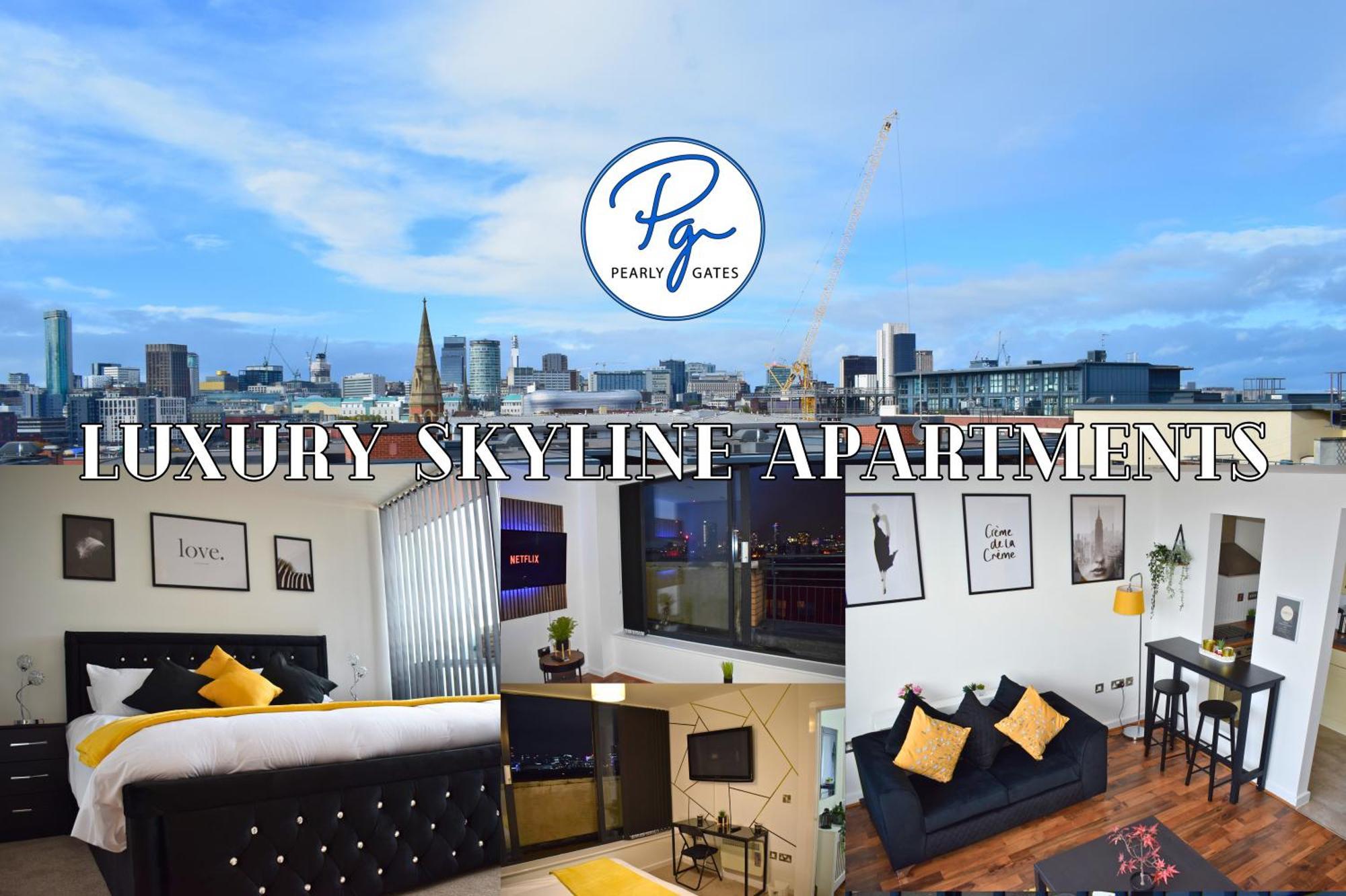 Skyline Penthouse: Luxe Views & Extended Comfort Birmingham Exterior photo